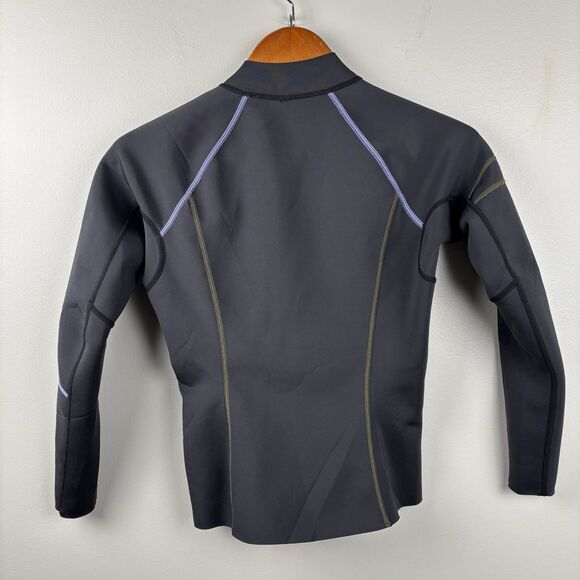 PrAna Women long Sleeve Wet Jacket Suit Black Shortie Neoprene Sz Medium ZIP Up - Picture 10 of 12